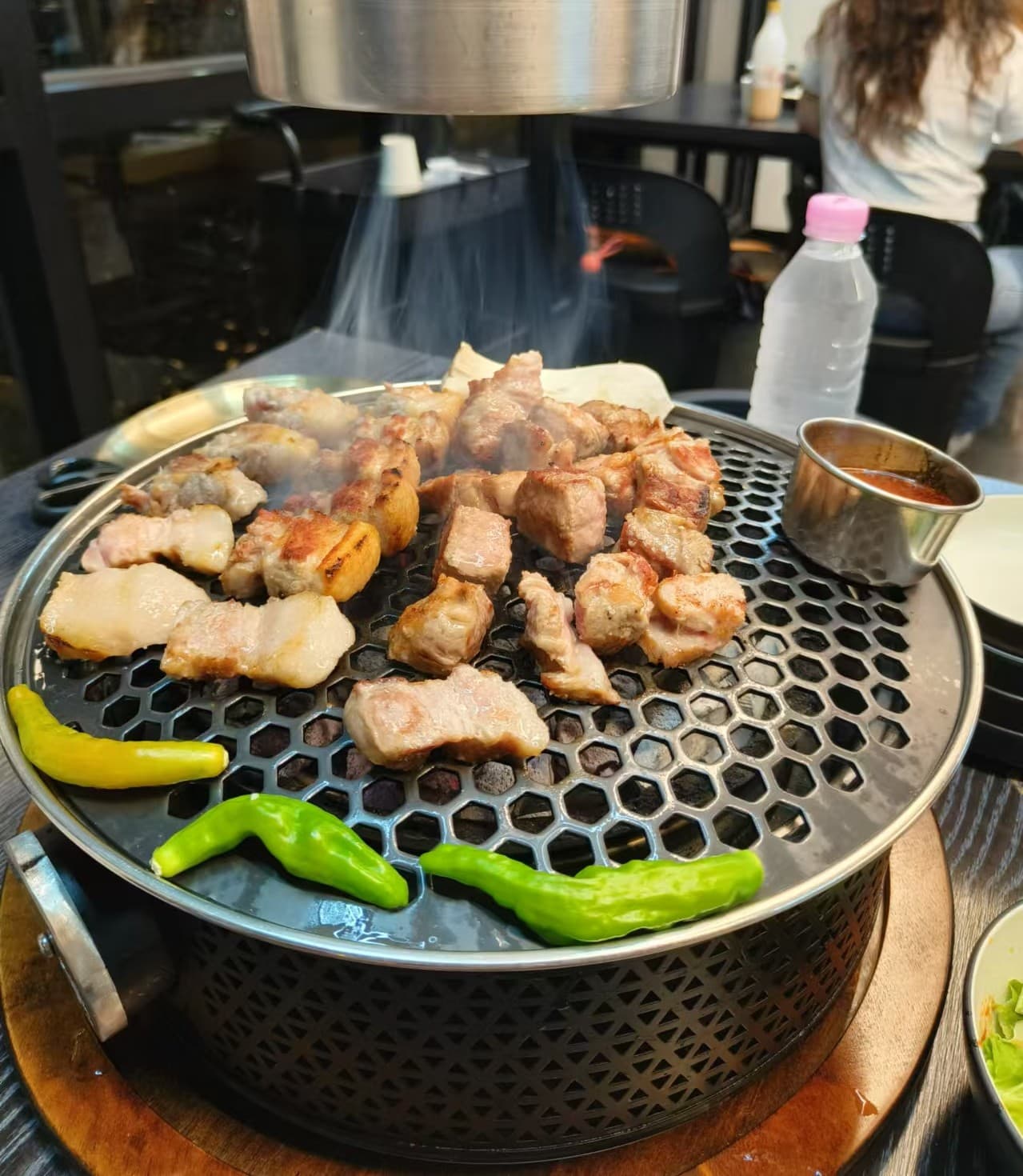 济州第一黑猪肉！名副其实！！